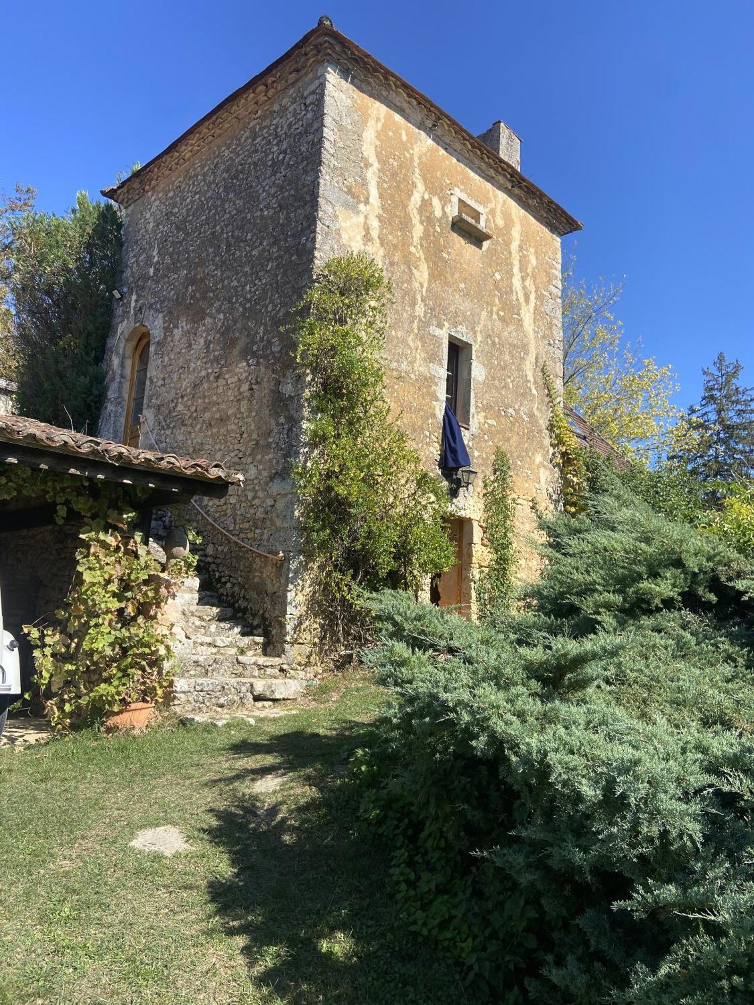 Le Manoir De St Marcel Villa Saint-Marcel-du-Périgord Exteriör bild