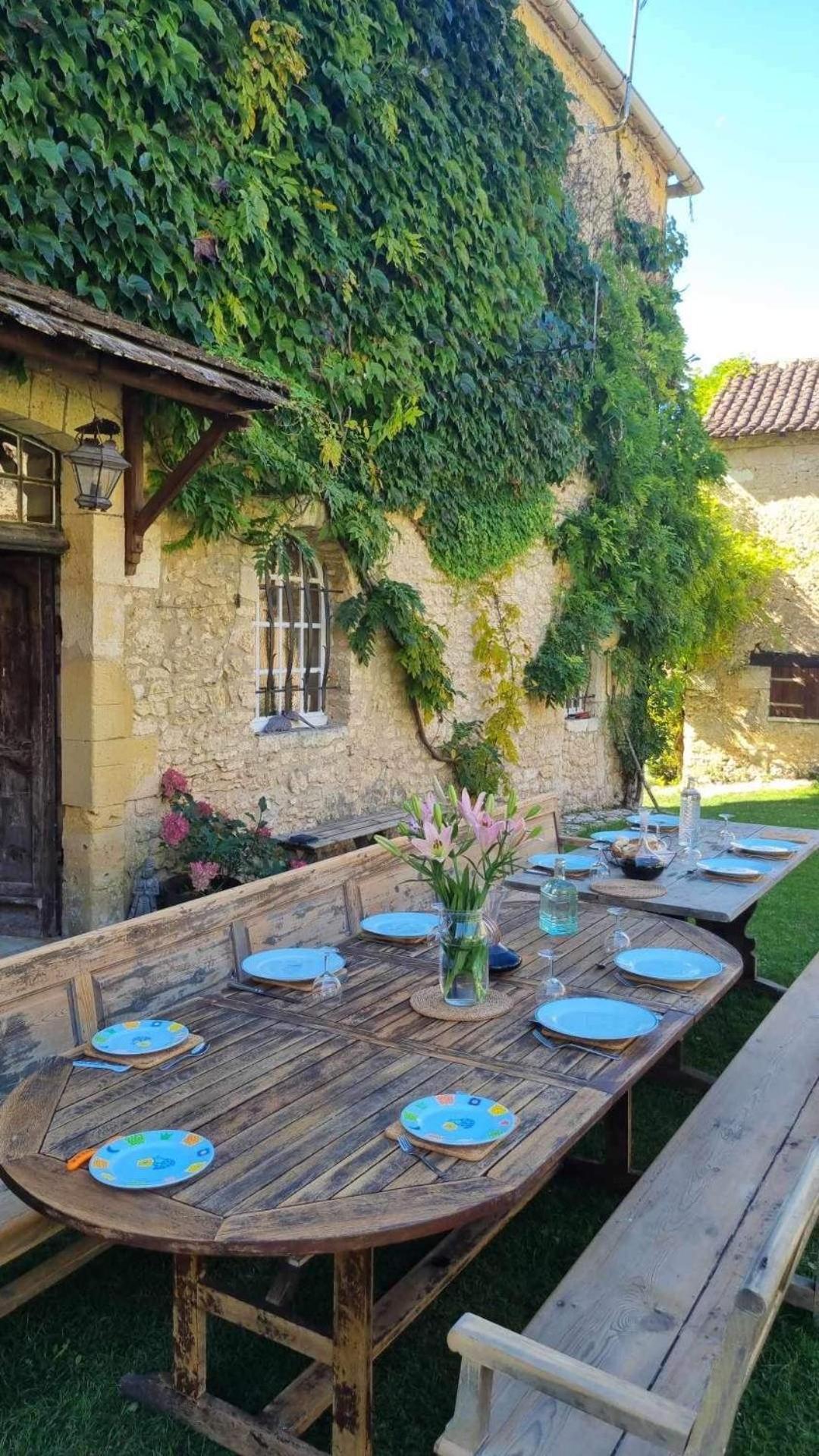 Le Manoir De St Marcel Villa Saint-Marcel-du-Périgord Rum bild